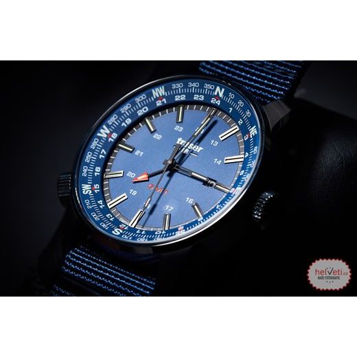 TRASER P68 PATHFINDER GMT BLUE NATO - TACTICAL - ZNAČKY