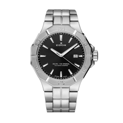 EDOX DELFIN QUARTZ DATE 53021-3M-NIN - DELFIN - ZNAČKY