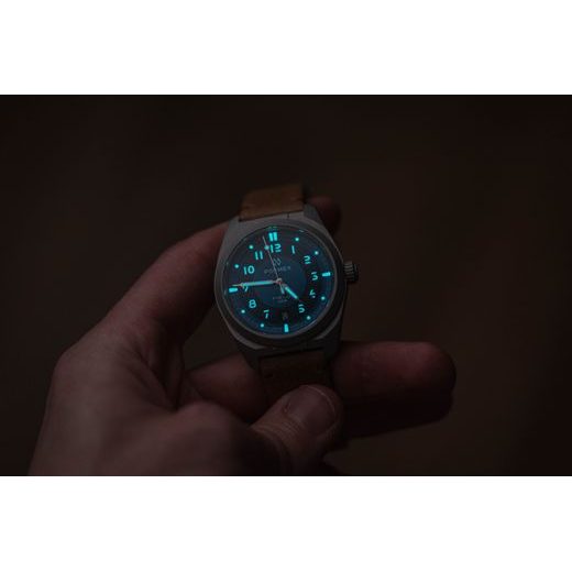 FORMEX FIELD AUTOMATIC GEN 2 DEEP BLUE LEONE BOLGHERI LEATHER STRAP 0660.1.6532.723 - FIELD AUTOMATIC - ZNAČKY