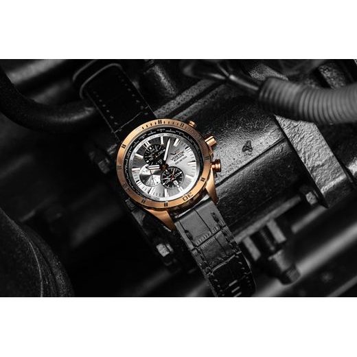 VOSTOK EUROPE ALMAZ MULTIFUNCIONAL LINE YM26-320B653 - ALMAZ SPACE STATION - ZNAČKY