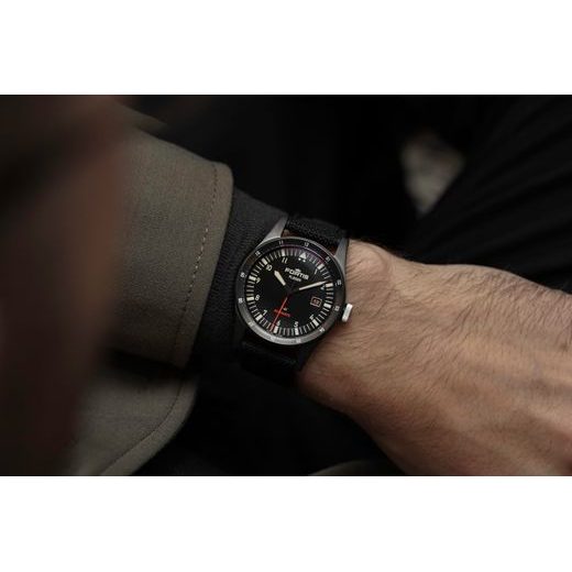FORTIS FLIEGER F-41 WERK 7 MISSION BLACK LIMITED EDITION F4220030 - FLIEGER - ZNAČKY