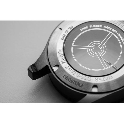 FORTIS FLIEGER F-41 WERK 7 MISSION BLACK LIMITED EDITION F4220030 - FLIEGER - ZNAČKY