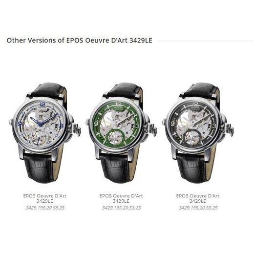 EPOS OEUVRE D’ART 3429.199.20.55.25 - ARTISTRY - ZNAČKY