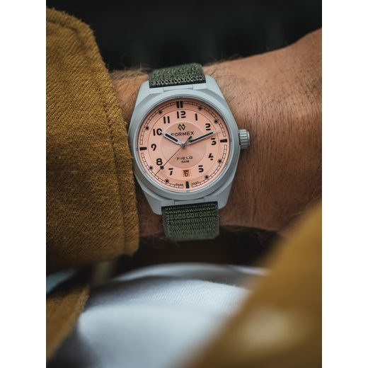 FORMEX FIELD AUTOMATIC GEN 2 COHO SALMON NYLON-VELCRO KHAKI GREEN 0660.1.6555.877 - FIELD AUTOMATIC - ZNAČKY