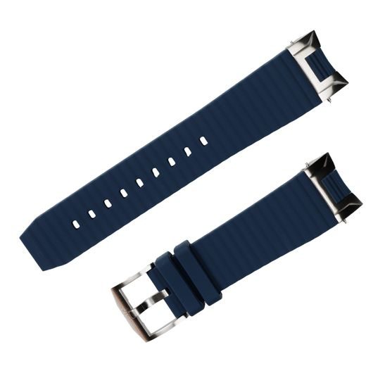 MODRÝ SILIKÓNOVÝ REMIENOK AVIATOR PRE MIG-35 M.2.19.0.133.6 - STRIEBORNÁ PRACKA - REMIENKY - OSTATNÉ