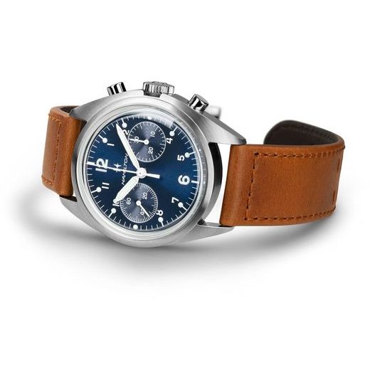 HAMILTON KHAKI AVIATION PILOT PIONEER MECHANICAL CHRONO H76409540 - KHAKI AVIATION - ZNAČKY