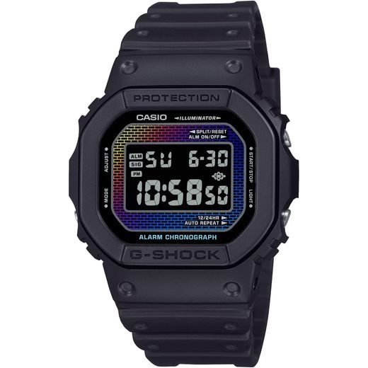 CASIO G-SHOCK DW-5600RW-1ER RAINBOW BRICK WALL SERIES - G-SHOCK - ZNAČKY