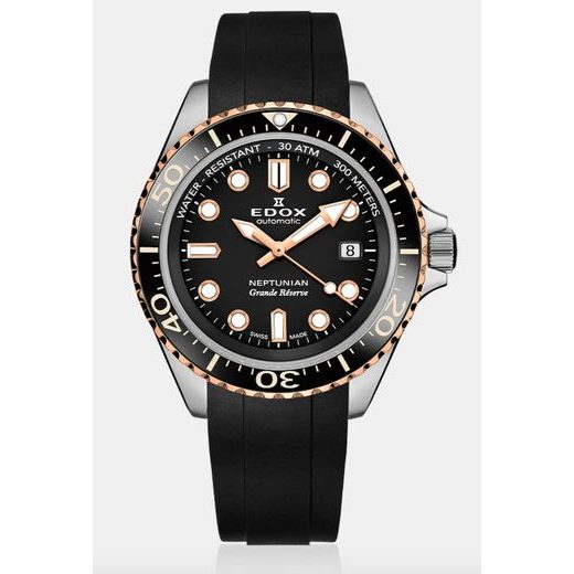 EDOX SKYDIVER NEPTUNIAN GRANDE RESERVE 80801-3NRCA-NIR - SKYDIVER - ZNAČKY
