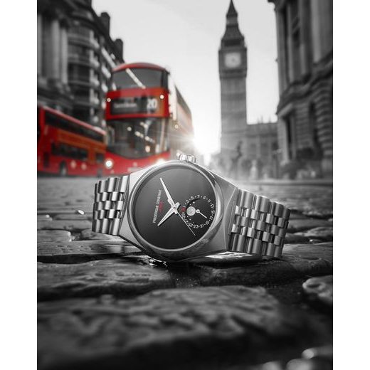 FREDERIQUE CONSTANT HIGHLIFE GENTS MOONPHASE MANUFACTURE AUTOMATIC X TIME+TIDE LIMITED EDITION ONYX MOON FC-716ONB3NH6B - HIGHLIFE GENTS - ZNAČKY