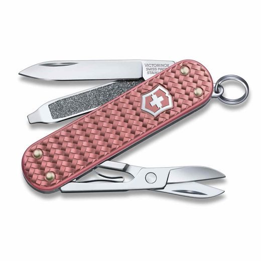 NŮŽ VICTORINOX CLASSIC PRECIOUS ALOX GENTLE ROSE 0.6221.405G - VRECKOVÉ NOŽE - OSTATNÉ