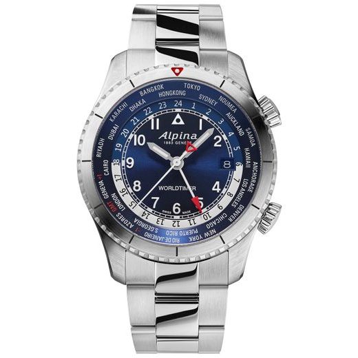ALPINA STARTIMER PILOT QUARTZ WORLDTIMER AL-255N4S26B - STARTIMER PILOT QUARTZ - ZNAČKY