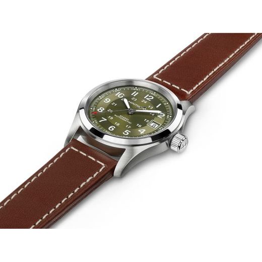 HAMILTON KHAKI FIELD AUTO 38MM H70455560 - KHAKI FIELD - ZNAČKY