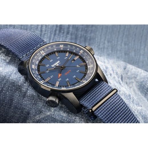 TRASER P68 PATHFINDER GMT BLUE NATO - TACTICAL - ZNAČKY