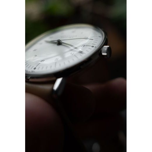 JUNGHANS MAX BILL HANDAUFZUG SAPPHIRE 27/3701.02 - MAX BILL HAND-WINDING - ZNAČKY