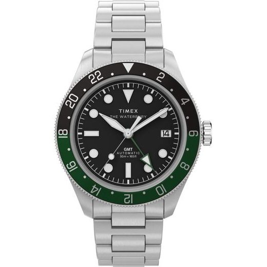 TIMEX WATERBURY HERITAGE AUTOMATIC GMT TW2Y60800UK - TIMEX - ZNAČKY