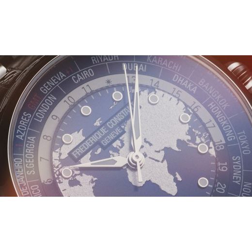 FREDERIQUE CONSTANT MANUFACTURE CLASSIC WORLDTIMER AUTOMATIC FC-719NN3H6B - MANUFACTURE - ZNAČKY