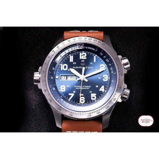HAMILTON KHAKI AVIATION X-WIND DAY DATE CAR H77765541 - KHAKI AVIATION - ZNAČKY