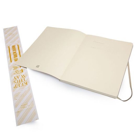 ZÁPISNÍK MOLESKINE VÝBĚR BAREV - MĚKKÉ DESKY - XL, LINKOVANÝ 1331/11292 - DIÁRE A ZÁPISNÍKY - OSTATNÉ