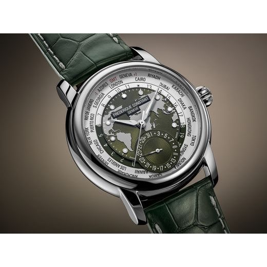 FREDERIQUE CONSTANT MANUFACTURE CLASSIC WORLDTIMER AUTOMATIC LIMITED EDITION FC-718KWM4H6 - MANUFACTURE - ZNAČKY