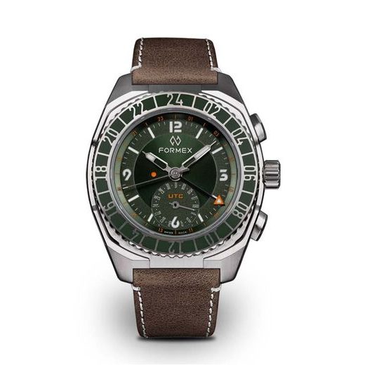 FORMEX STRATOS UTC AUTOMATIC 41 MM GREEN - STRATOS - ZNAČKY