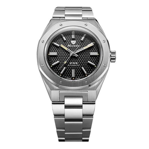 NIVADA GRENCHEN F77 BLACK 41 MM - F77 - ZNAČKY