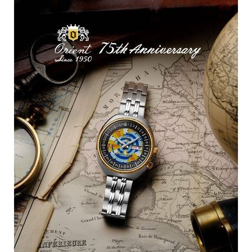 ORIENT RA-AA0E08Y WORLD MAP 75TH ANNIVERSARY LIMITED EDITION - REVIVAL - ZNAČKY