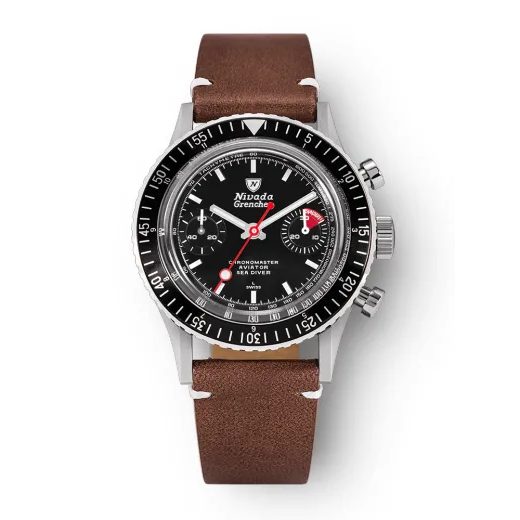 NIVADA GRENCHEN CHRONOMASTER WHITE LOLLIPOP MANUAL - CHRONOMASTER - ZNAČKY