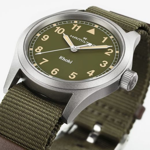 HAMILTON KHAKI FIELD QUARTZ 38MM H69401960 - KHAKI FIELD - ZNAČKY
