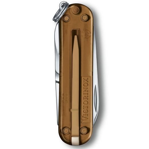 NÔŽ VICTORINOX CLASSIC SD TRANSPARENT COLORS CHOCOLATE FUDGE - VRECKOVÉ NOŽE - OSTATNÉ