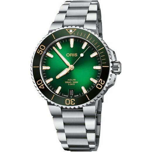 ORIS AQUIS DATE CALIBRE 400 41,5 MM 01 400 7769 4127-07 8 22 09PEB - AQUIS - ZNAČKY