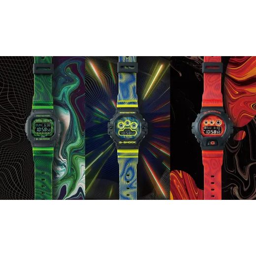 HODINKY CASIO G-SHOCK DW-6900TD-4ER SÉRIA TIME DISTORTION - G-SHOCK - ZNAČKY