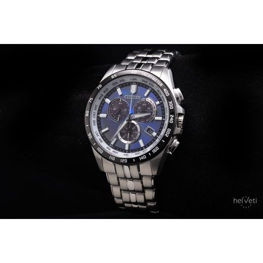 CITIZEN ECO-DRIVE RADIO CONTROLLED UNITE WITH BLUE LIMITED EDITION CB5874-81L - CITIZEN - ZNAČKY