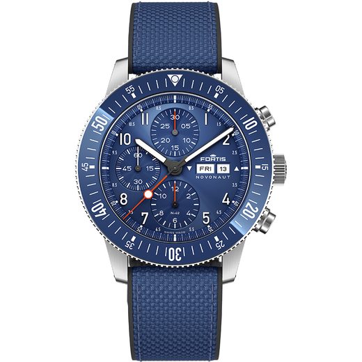 FORTIS NOVONAUT N-42 COBALT BLUE EDITION F2040013 - NOVONAUT - ZNAČKY