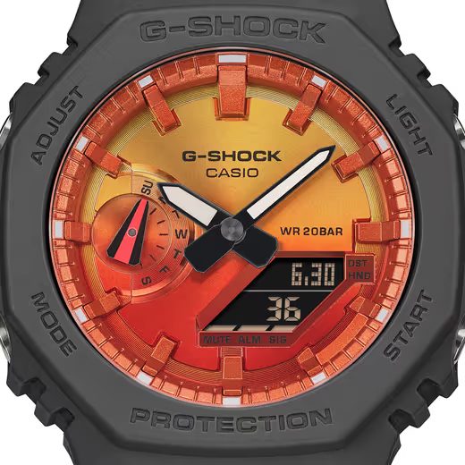 CASIO G-SHOCK GA-2100FL-8AER FLAME INSIDE - G-SHOCK - ZNAČKY