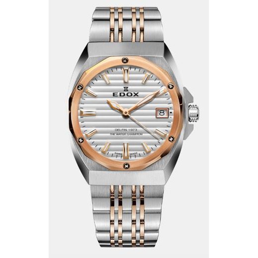 EDOX DELFIN THE ORIGINAL 1973 DATE – LADIES 50504-357RM-AIR - DELFIN - ZNAČKY