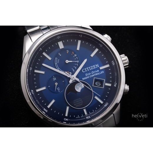 CITIZEN ECO-DRIVE RADIO CONTROLLED MOONPHASE BY1030-50L - CITIZEN - ZNAČKY