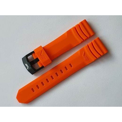 SILIKÓNOVÝ REMIENOK VOSTOK EUROPE PRE VK61-571F612 - ORANŽOVÁ/ČIERNA PRACKA - REMIENKY - OSTATNÉ
