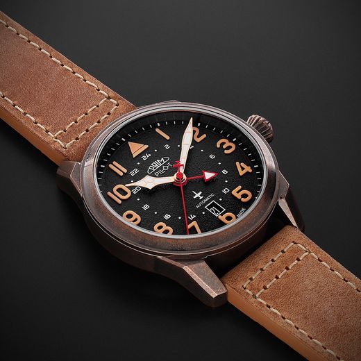 PRIM PILOT DUAL TIME - C W91P.13250.C - AUTOMATIC - ZNAČKY