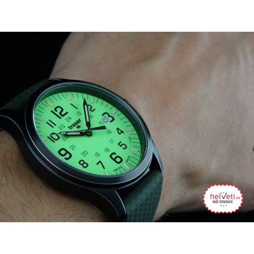 TRASER P67 OFFICER PRO GUNMETAL LIME SILICONE - HERITAGE - ZNAČKY