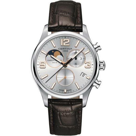 CERTINA DS-8 CHRONOGRAPH MOON PHASE C033.460.16.037.00 - DS-8 - ZNAČKY