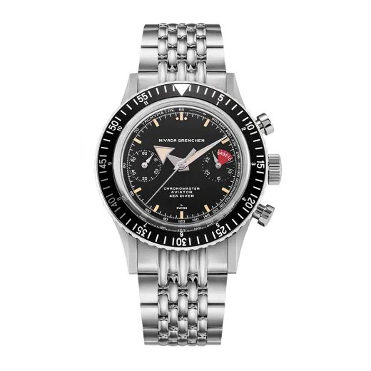 NIVADA GRENCHEN CHRONOMASTER BROAD ARROW - INTER. BEZEL - MANUAL - CHRONOMASTER - ZNAČKY