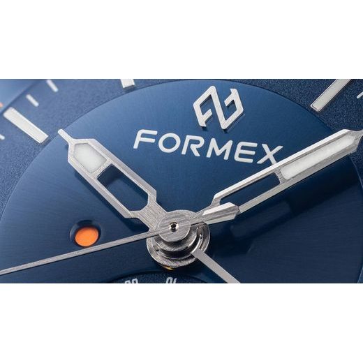 FORMEX STRATOS UTC AUTOMATIC 41MM BLUE STEEL BRACELET 1101.1.6431.111 - STRATOS - ZNAČKY