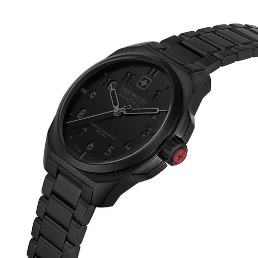 SWISS MILITARY HANOWA FIELDMASTER STEALTH SMWGG0003932 - SWISS MILITARY HANOWA - ZNAČKY