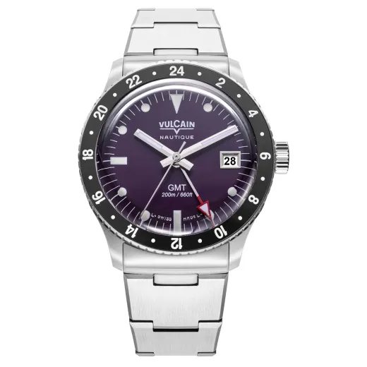 VULCAIN SKINDIVER GMT - PURPLE - SKINDIVER NAUTIQUE - ZNAČKY