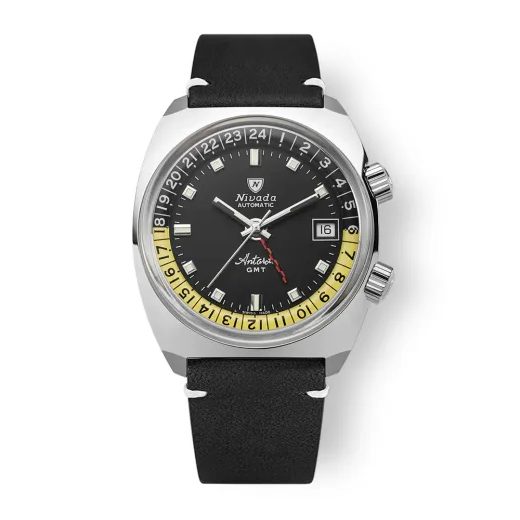 NIVADA GRENCHEN ANTARCTIC GMT - BLACK - ANTARCTIC - ZNAČKY