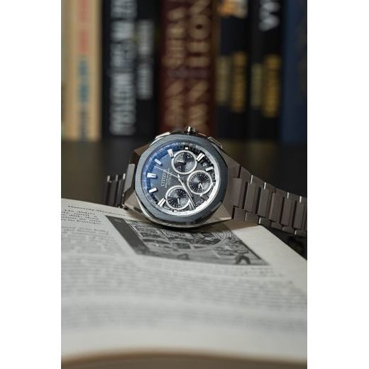 CITIZEN ATTESA SATELIT WAVE GPS CC4104-53E - SUPER TITANIUM - ZNAČKY