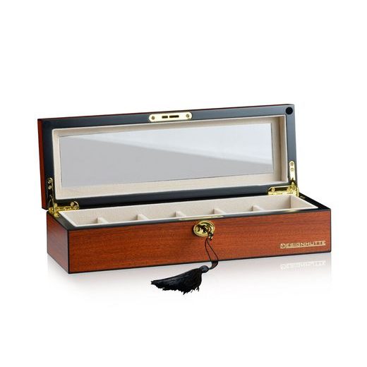 BOX NA HODINKY DESIGNHÜTTE AUCKLAND CHERRY 70005-153 - BOXY NA HODINKY - OSTATNÉ