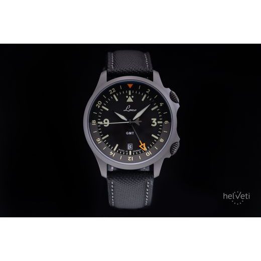 LACO FLIEGER FRANKFURT 40 GMT SCHWARZ - PILOT SPECIAL MODELS - ZNAČKY