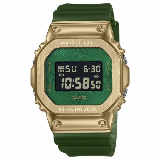 CASIO G-SHOCK GM-5600CL-3ER EMERALD GOLD - G-SHOCK - ZNAČKY