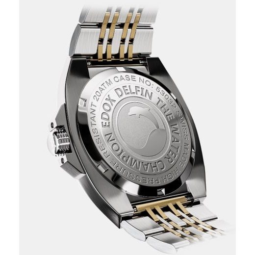EDOX DELFIN THE ORIGINAL 1973 DATE – GENTS 53032-357JM-AID - DELFIN - ZNAČKY